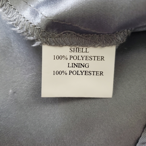 Dove and Dahlia Long Romantic Slate Grey Maxi Dress Size 4 - Picture 10 of 10